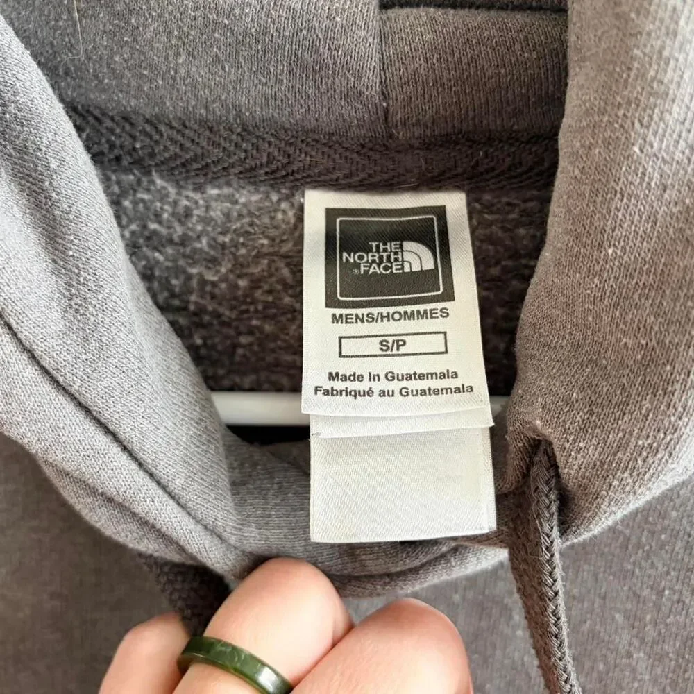 The North Face grey hoodie with tropical print Size S #outdoor #hiking #northfac